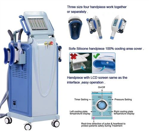 Cryolipolysis yog 'muzlatish vazn yo'qotish uchun ozish mashinasi